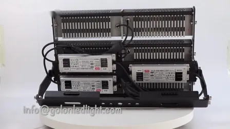 ETL Approval 160lm/W P50 IP66 Dim Football Stadium Sport Court 100W 150W 200W 250W 300W 600W 400W 500W 1000W 1200W 1500W Adjustable LED Flood Light