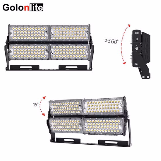 ETL Approval 160lm/W P50 IP66 Dim Football Stadium Sport Court 100W 150W 200W 250W 300W 600W 400W 500W 1000W 1200W 1500W Adjustable LED Flood Light