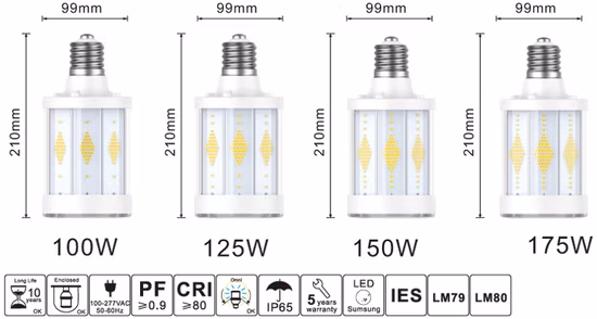 Wholesale Smart Energy Saving Best High Power Watt LED Lighting Dimmable E27 LED Corn Lamp/Light/Bulb