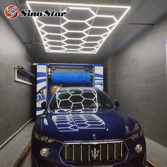 Car Wash Hexagonal Lighting LED Light Bar Work Linkable LED Linear Light Tube